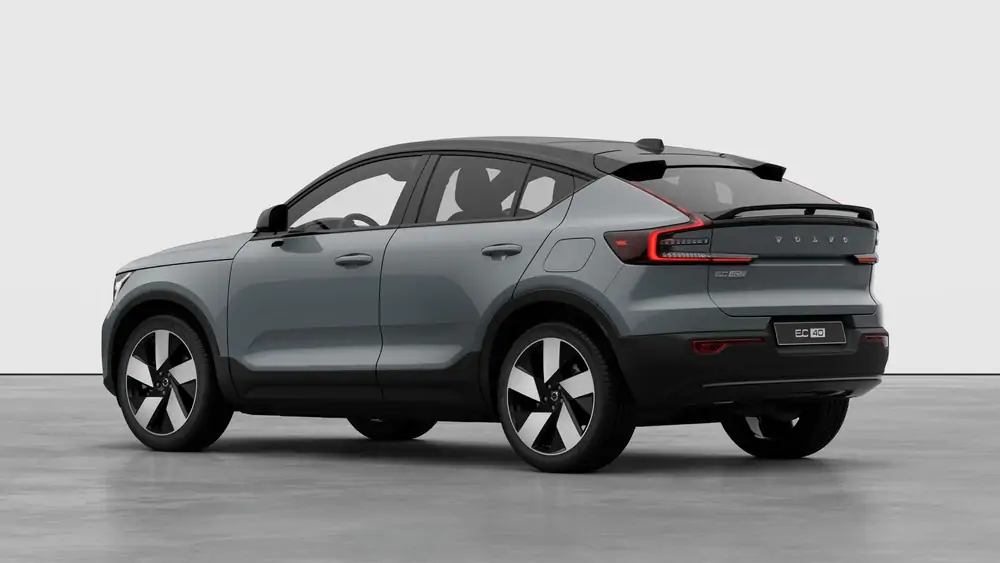 Nouveau volvo EC40 Crossover (SUV Coupé) Plus Électrique 2 roues motrices (Propulsion) Vapour Grey 2