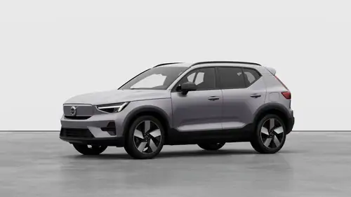 Nouveau Volvo EX40 SUV Plus Électrique 2 roues motrices (Propulsion) Aurora Silver