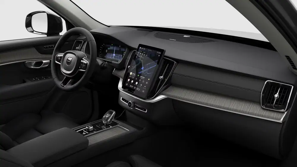 Nouveau Volvo XC90 SUV Ultimate Hybride rechargeable 4 roues motrices Platinum Grey 4