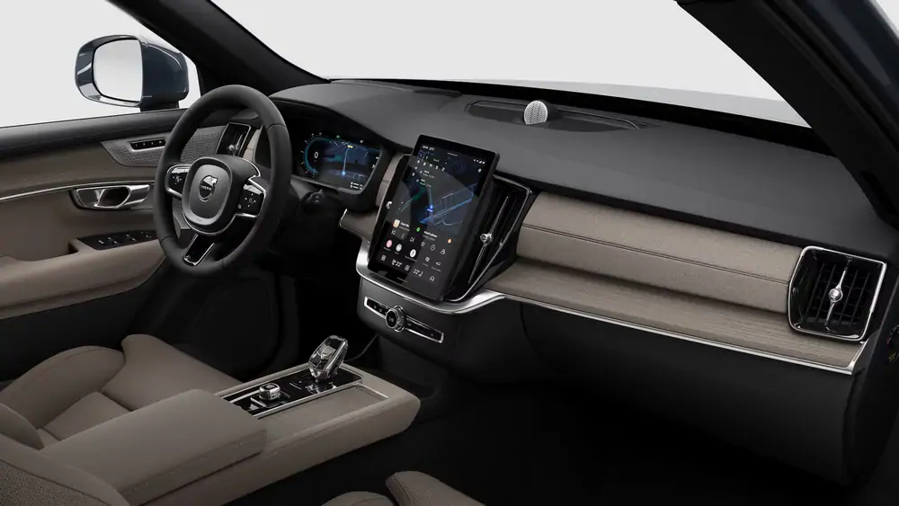 Nouveau Volvo XC90 SUV Ultimate Hybride rechargeable 4 roues motrices Denim Blue 4