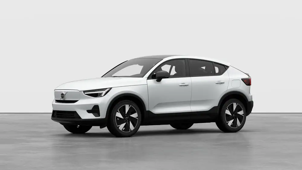 Nouveau Volvo EC40 Crossover (SUV Coupé) Start Électrique 2 roues motrices (Propulsion) Crystal White Pearl 1