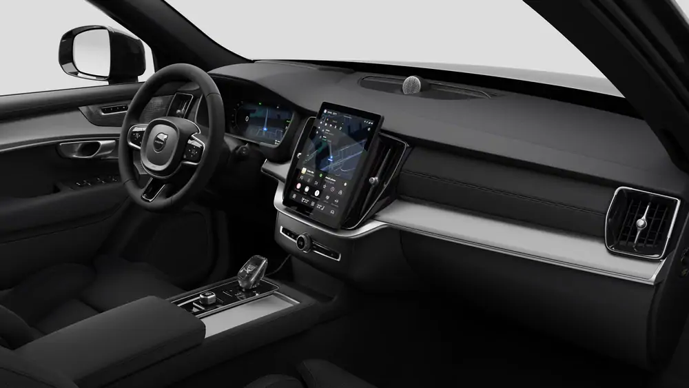 Nouveau Volvo XC90 SUV Ultimate Hybride rechargeable 4 roues motrices Onyx Black 4