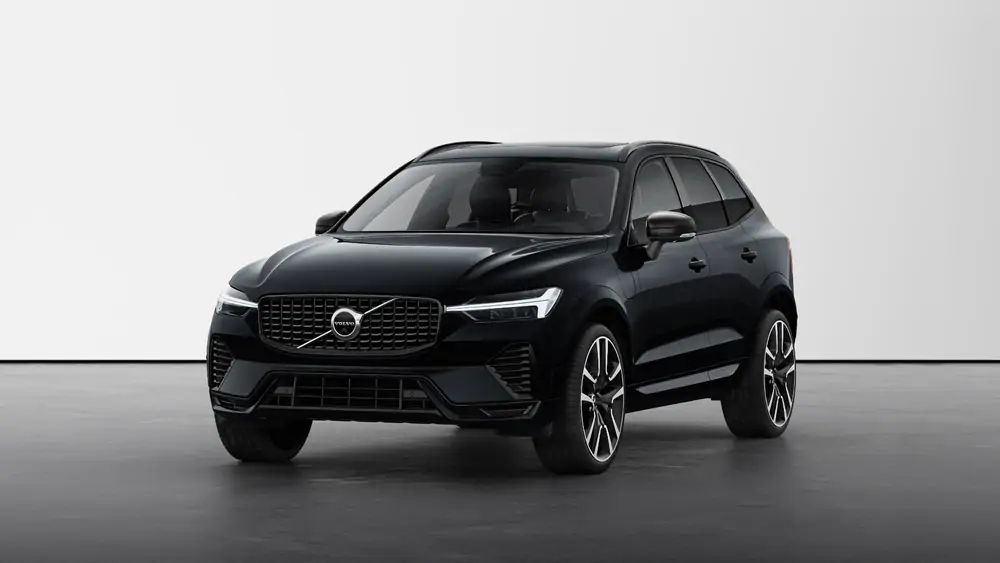 Nouveau Volvo XC60 SUV Ultimate Hybride rechargeable 4 roues motrices Onyx Black 1