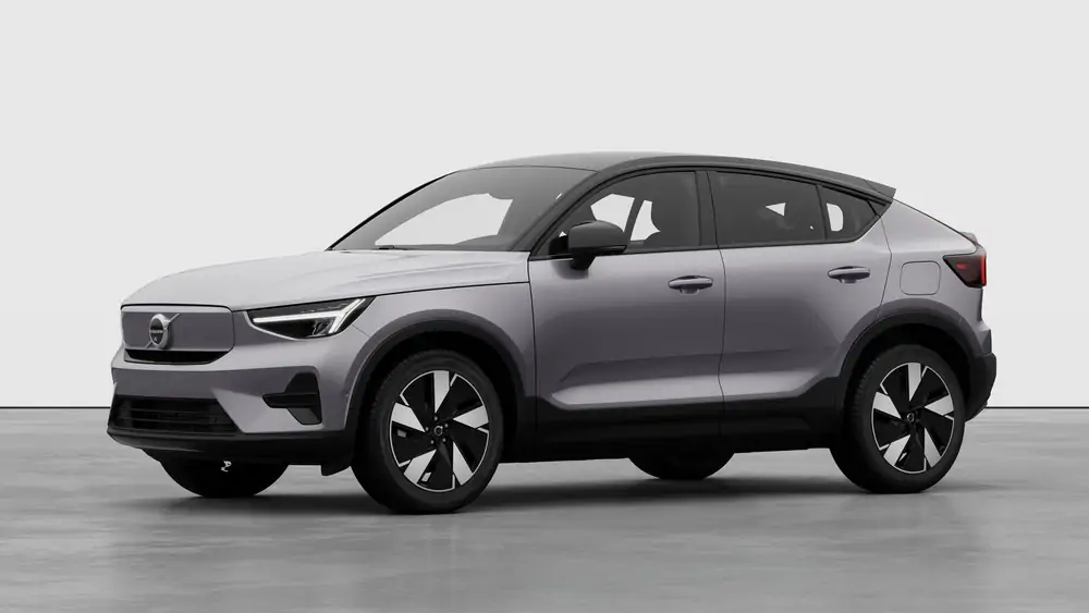 Nouveau Volvo EC40 Crossover (SUV Coupé) Ultra Électrique 2 roues motrices (Propulsion) Aurora Silver 1