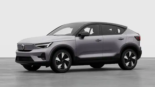 Nouveau Volvo EC40 Crossover (SUV Coupé) Ultra Électrique 2 roues motrices (Propulsion) Aurora Silver