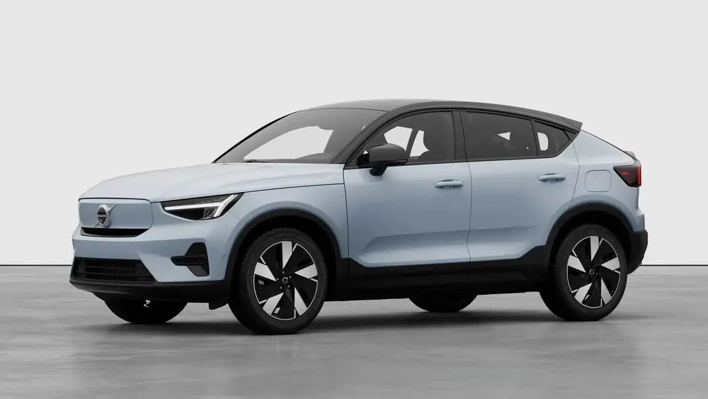 Nouveau Volvo EC40 Crossover (SUV Coupé) Plus Électrique 2 roues motrices (Propulsion) Cloud Blue 1
