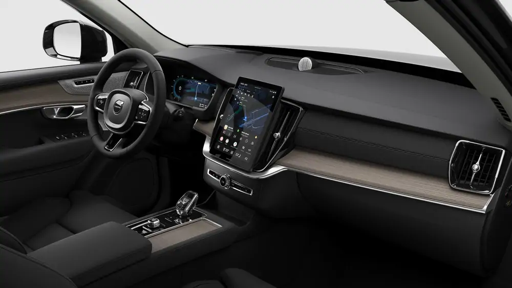 Nouveau Volvo XC90 SUV Ultimate Hybride rechargeable 4 roues motrices Onyx Black 4