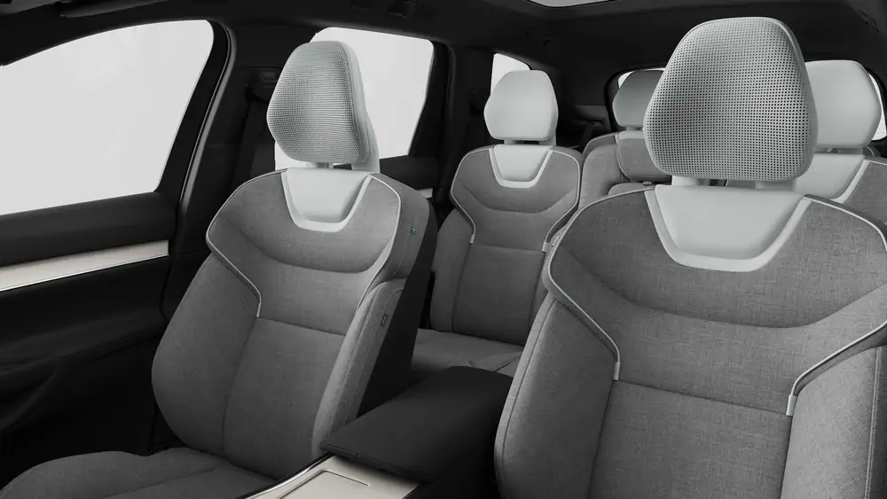 Nouveau Volvo EX90 SUV Ultra électrique Vapour Grey 5