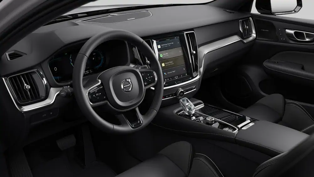 Nouveau Volvo V60 Break Plus Hybride rechargeable 4 roues motrices Vapour Grey 4