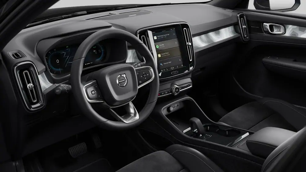 Nouveau Volvo XC40 SUV Ultra Électrique 2 roues motrices (Propulsion) Onyx Black 4