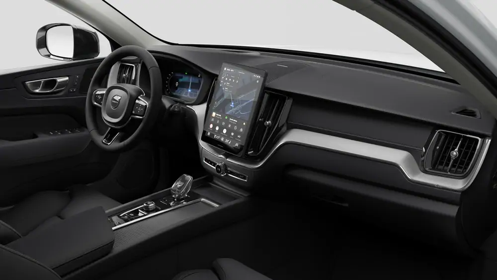 Nouveau Volvo XC60 SUV Ultimate Hybride rechargeable 4 roues motrices Crystal White Pearl 4