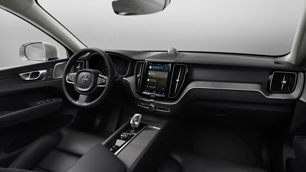 Nouveau Volvo XC60 SUV Ultimate Hybride rechargeable 4 roues motrices Silver Dawn 4