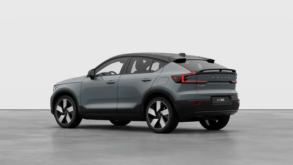 Nouveau Volvo EC40 Crossover (SUV Coupé) Ultra Électrique 2 roues motrices (Propulsion) Vapour Grey 2