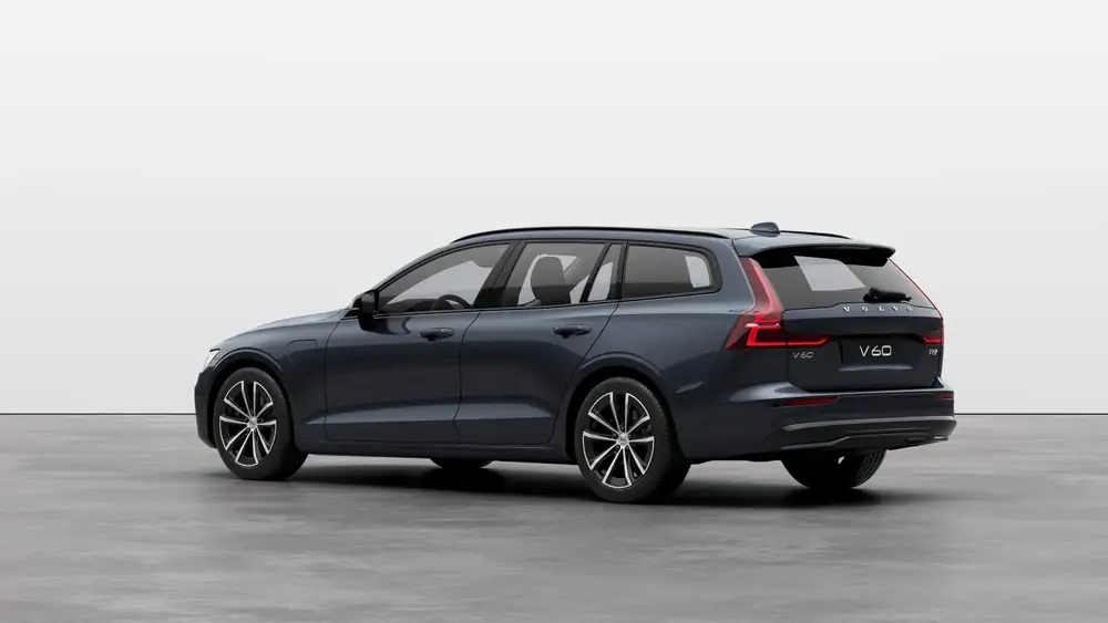 Nouveau Volvo V60 Break Plus Hybride rechargeable 4 roues motrices Denim Blue 2