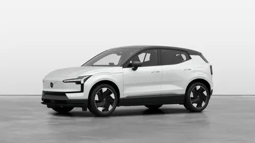 Nouveau Volvo EX30 SUV Plus électrique 2 roues motrices (Propulsion) Crystal White Pearl