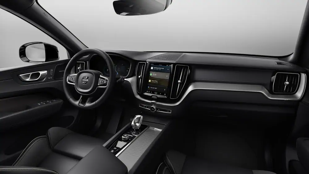 Nouveau Volvo XC60 SUV Ultimate Hybride rechargeable 4 roues motrices Silver Dawn 4
