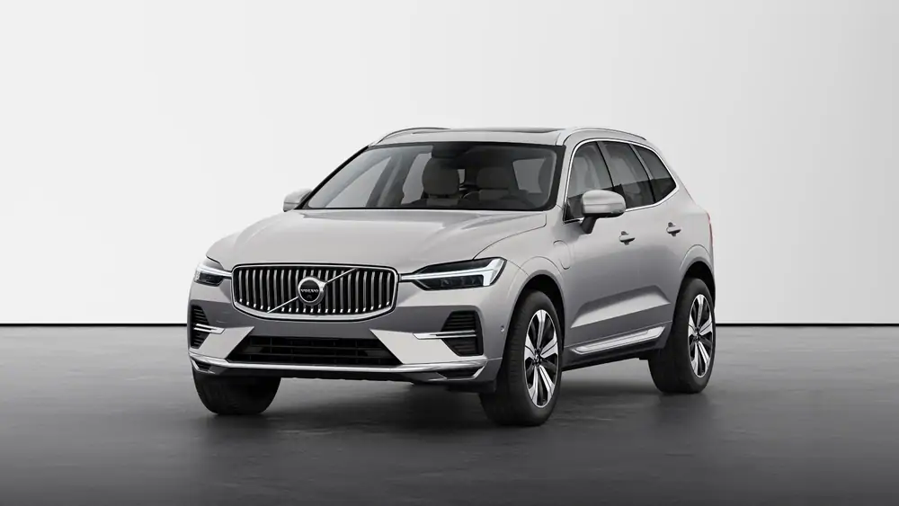 Nouveau Volvo XC60 SUV Start Hybride rechargeable 4 roues motrices Silver Dawn 1
