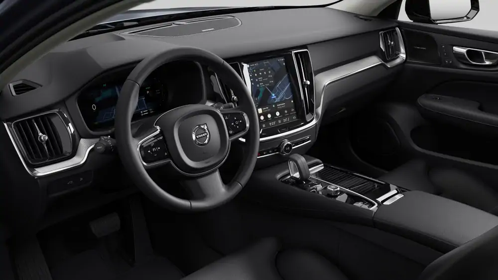 Nouveau Volvo V60 Break Plus Hybride rechargeable 4 roues motrices Denim Blue 4