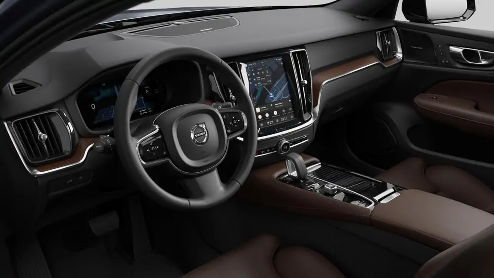 Nouveau Volvo V60 Break Plus Hybride rechargeable 4 roues motrices Denim Blue 4