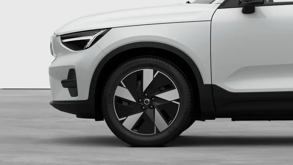 Nouveau volvo EX40 SUV Start Électrique 2 roues motrices (Propulsion) Niet-metaalkleur Ice White 3