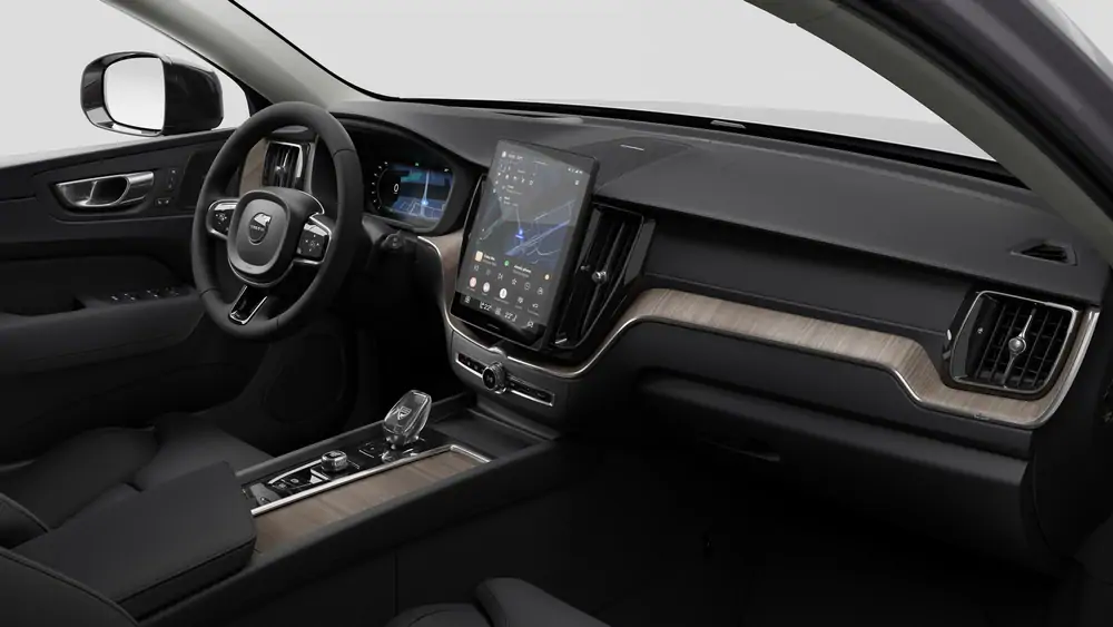 Nouveau Volvo XC60 SUV Ultimate Hybride rechargeable 4 roues motrices Aurora Silver 4