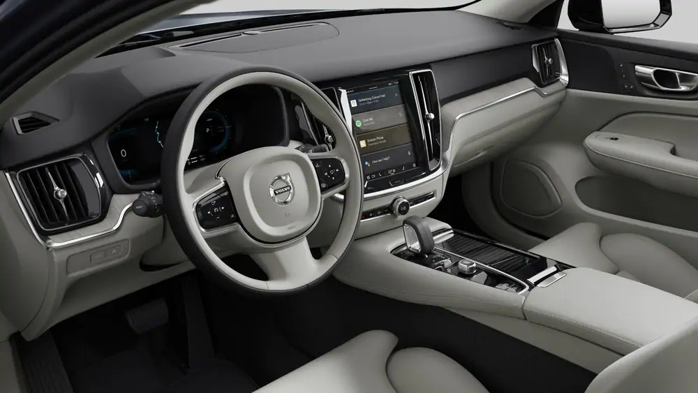 Nouveau Volvo V60 Break Plus Hybride rechargeable 4 roues motrices Denim Blue 4