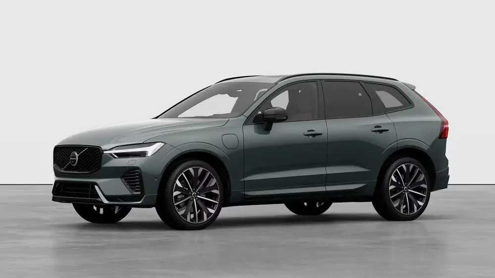 Nouveau Volvo XC60 SUV Ultimate Hybride rechargeable 4 roues motrices Forest Lake 1