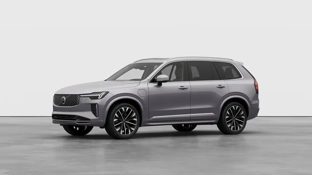 Nouveau Volvo XC90 SUV Ultimate Hybride rechargeable 4 roues motrices Aurora Silver 1