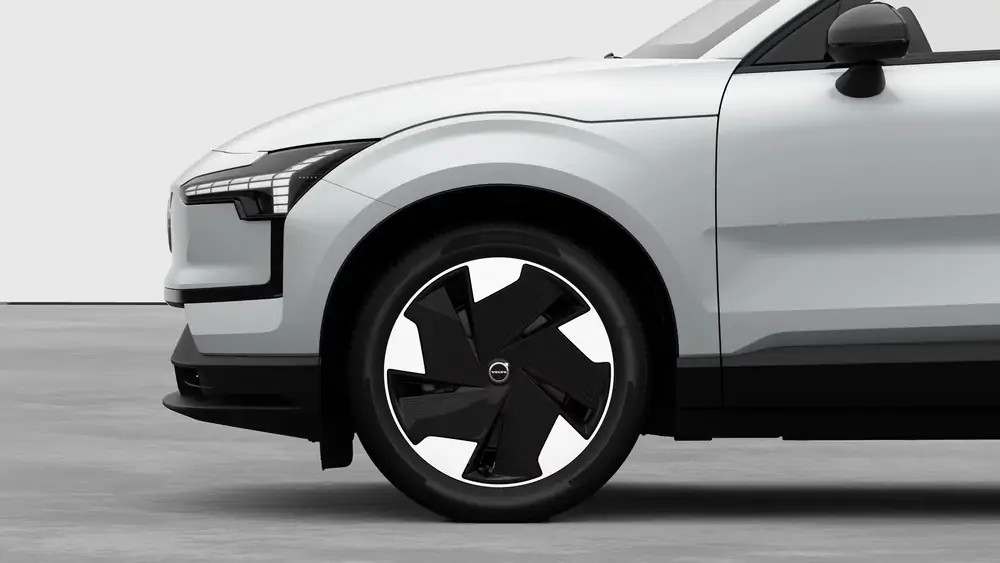 Nouveau Volvo EX30 SUV Plus Électrique 2 roues motrices (Propulsion) Crystal White Pearl 3