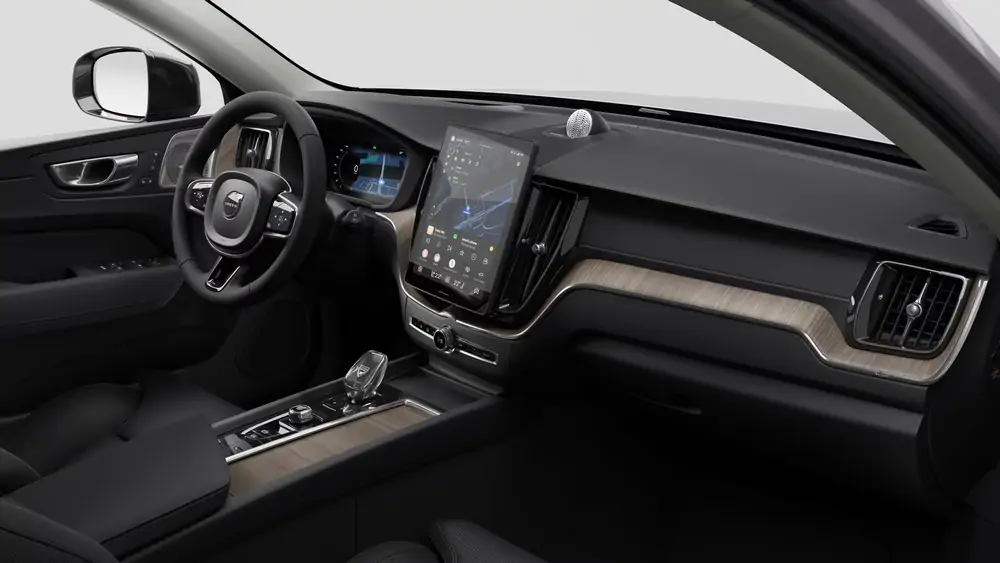 Nouveau Volvo XC60 SUV Ultimate Hybride rechargeable 4 roues motrices Aurora Silver 4