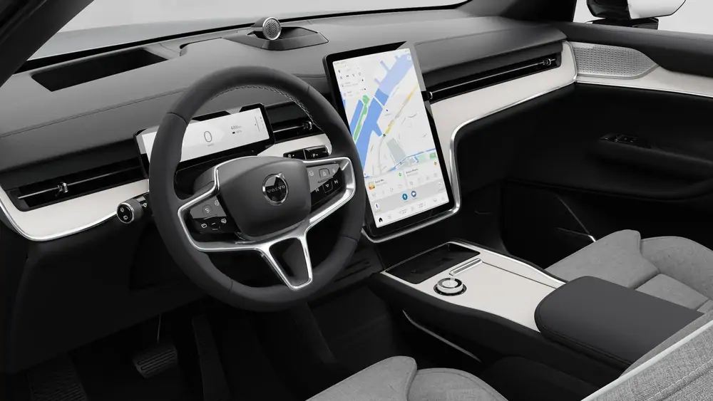 Nouveau Volvo EX90 SUV Ultra Électrique Vapour Grey 4