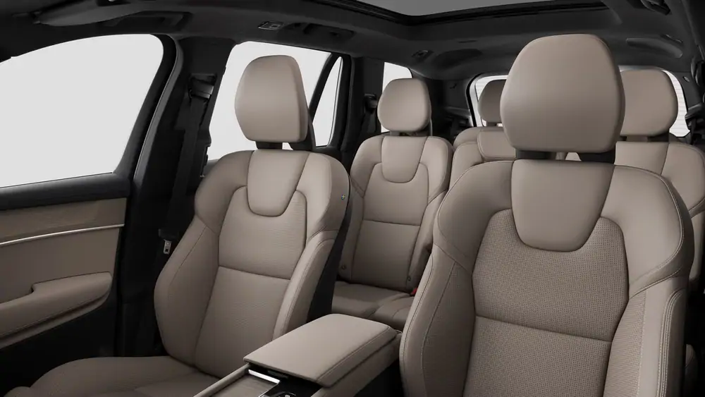 Nouveau Volvo XC90 SUV Ultimate Hybride rechargeable 4 roues motrices Onyx Black 5