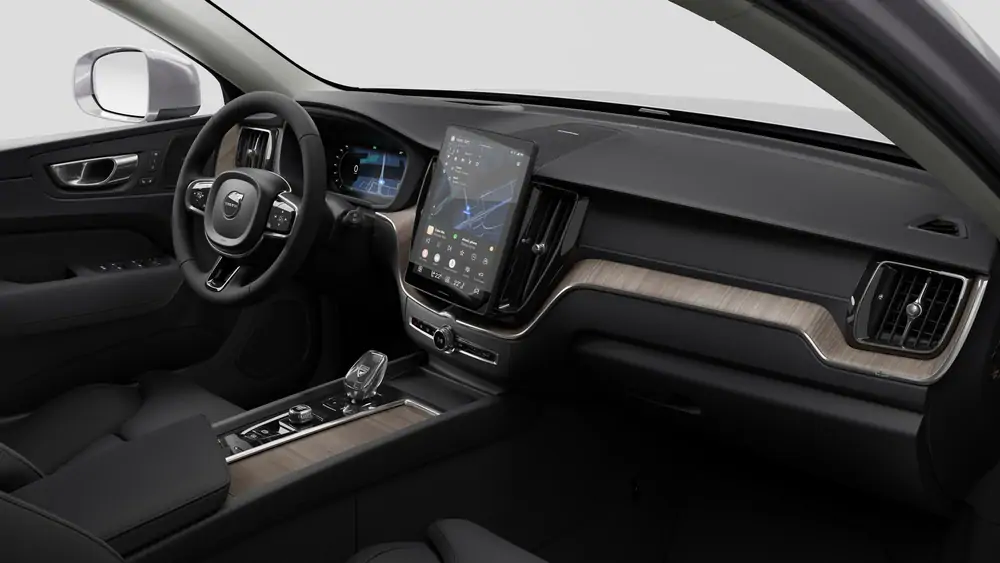 Nouveau Volvo XC60 SUV Ultimate Hybride rechargeable 4 roues motrices Aurora Silver 4
