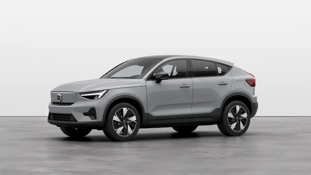 Nouveau Volvo EC40 Crossover (SUV Coupé) Plus Électrique 2 roues motrices (Propulsion) Vapour Grey 1