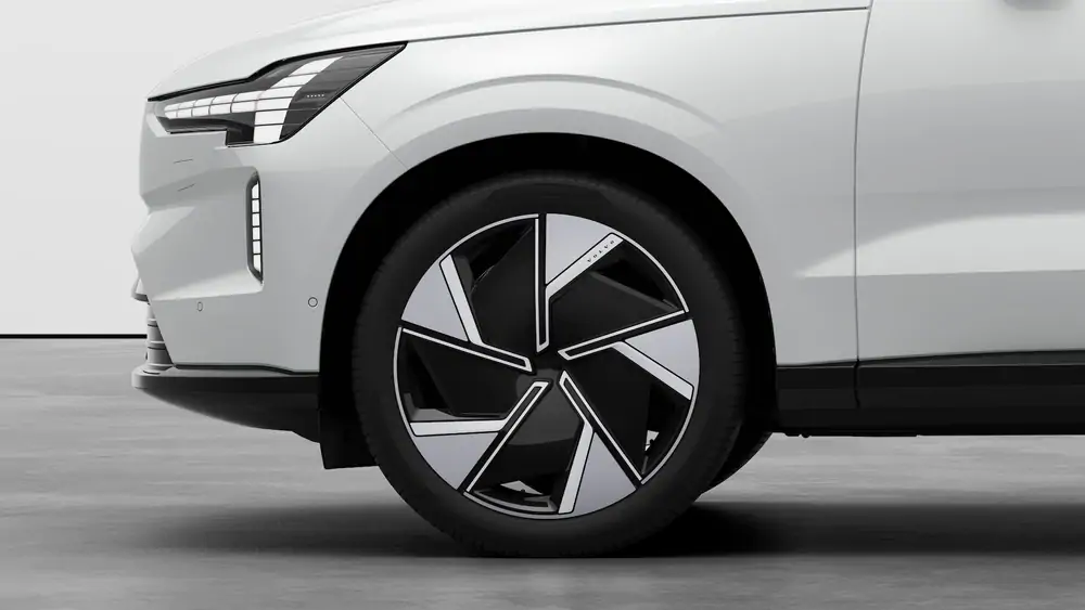 Nouveau Volvo EX90 SUV Ultra Électrique Crystal White Pearl 3