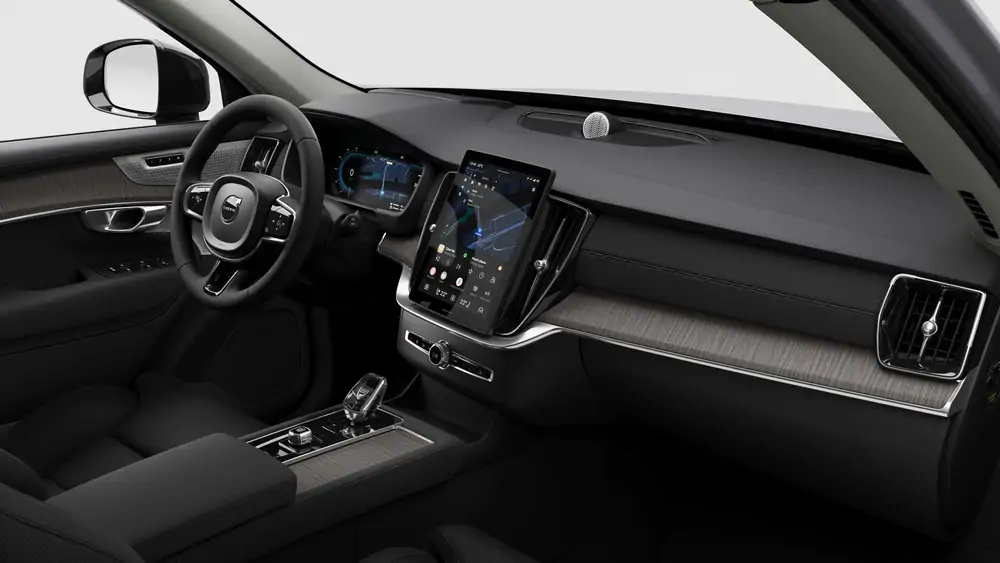 Nouveau Volvo XC90 SUV Ultimate Hybride rechargeable 4 roues motrices Aurora Silver 4