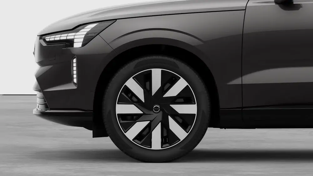 Nouveau Volvo EX90 SUV Plus Électrique 4 roues motrices Platinum Grey 3