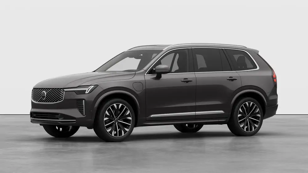 Nouveau Volvo XC90 SUV Ultimate Hybride rechargeable 4 roues motrices Platinum Grey 1