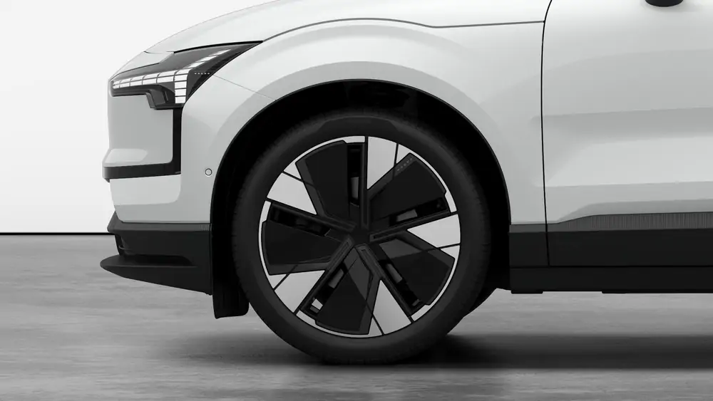Nouveau Volvo EX30 SUV Ultra Électrique 2 roues motrices (Propulsion) Crystal White Pearl 3
