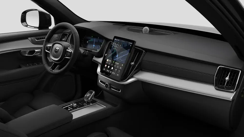 Nouveau Volvo XC90 SUV Ultimate Hybride rechargeable 4 roues motrices Onyx Black 4