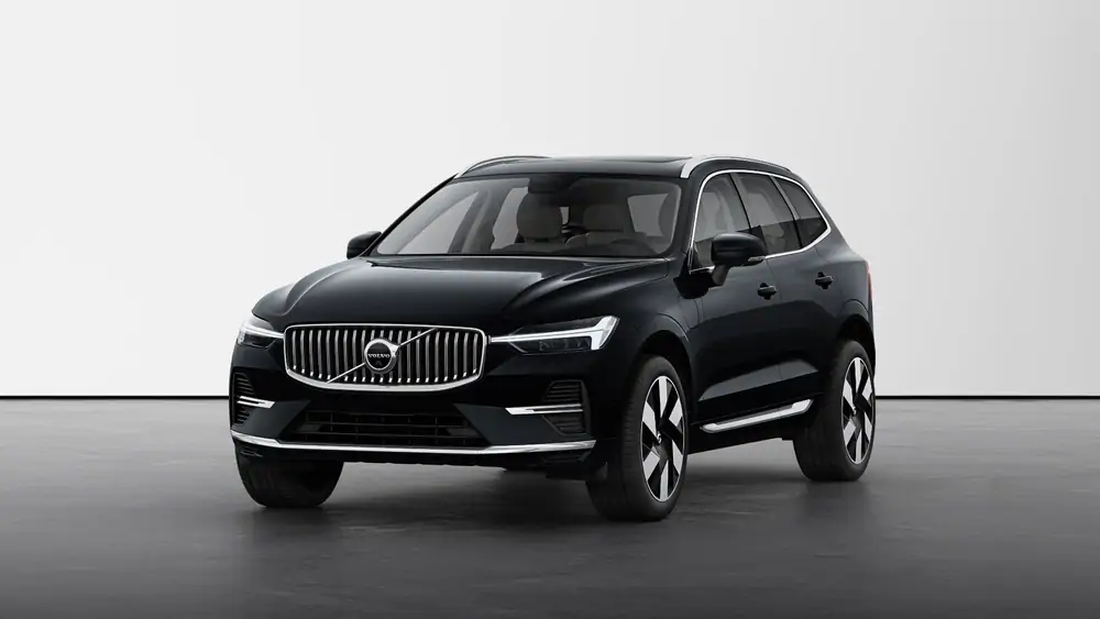 Nouveau Volvo XC60 SUV Ultimate Hybride rechargeable 4 roues motrices Onyx Black 1