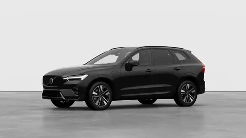 Nouveau Volvo XC60 SUV Plus Hybride rechargeable 4 roues motrices Onyx Black