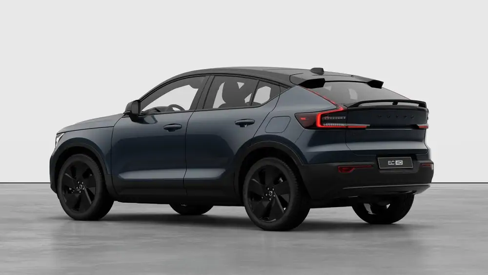 Nouveau Volvo EC40 Crossover (SUV Coupé) Plus Électrique 2 roues motrices (Propulsion) Denim Blue 2