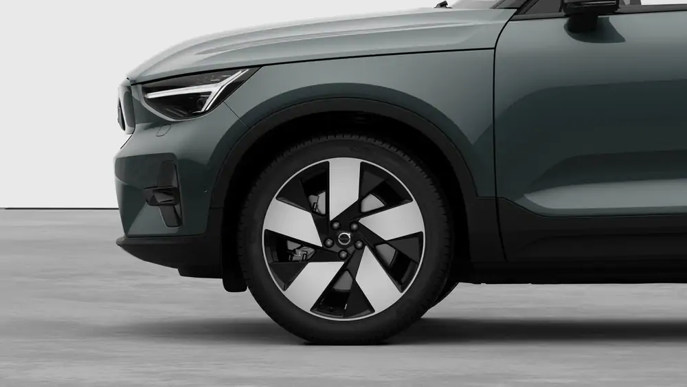 Nouveau Volvo EC40 Crossover (SUV Coupé) Ultra Électrique 2 roues motrices (Propulsion) Forest Lake 3
