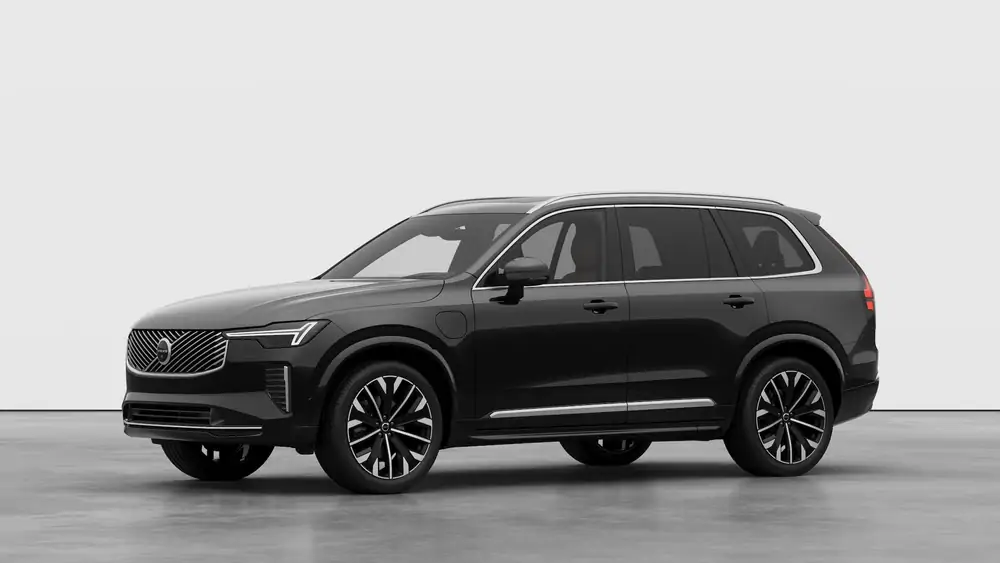 Nouveau Volvo XC90 SUV Ultimate Hybride rechargeable 4 roues motrices Onyx Black 1