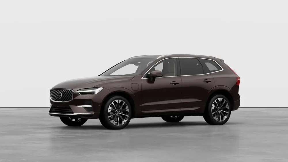 Nouveau Volvo XC60 SUV Ultimate Hybride rechargeable 4 roues motrices Mulberry Red 1