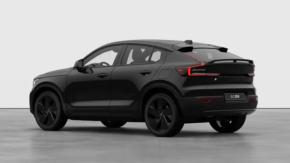 Nouveau volvo EC40 Crossover (SUV Coupé) Plus Électrique 2 roues motrices (Propulsion) Onyx Black 2