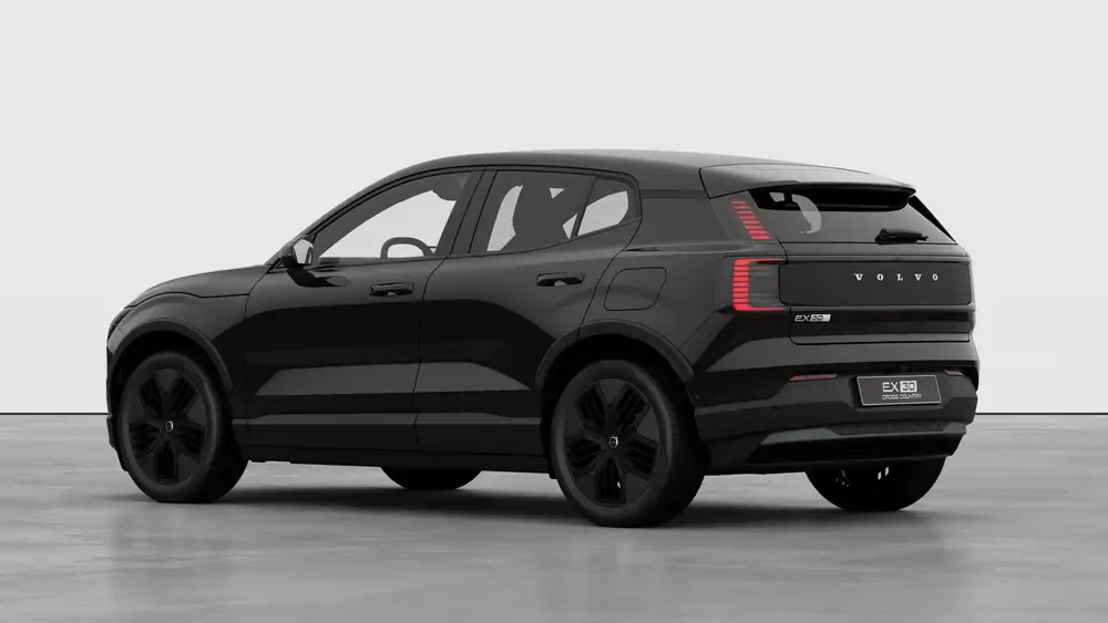 Nouveau Volvo EX30 SUV Ultra 100% électrique 4 roues motrices Onyx Black 2