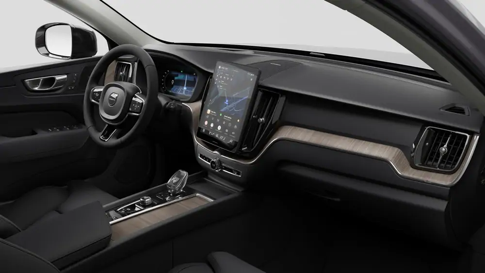 Nouveau Volvo XC60 SUV Plus Hybride rechargeable 4 roues motrices Aurora Silver 4