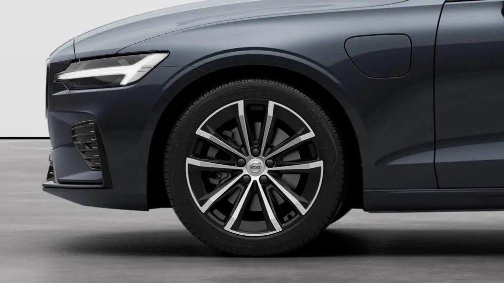 Nouveau Volvo V60 Break Plus Hybride rechargeable 4 roues motrices Denim Blue 3